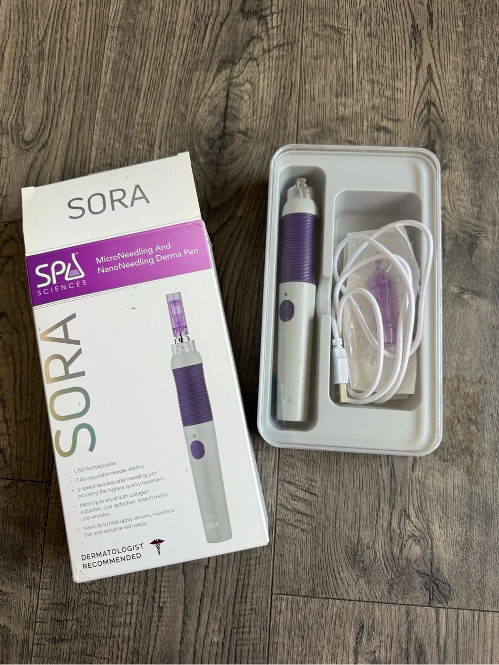 Spa Sciences Sora MicroNeedling Derma Pen- Brand New